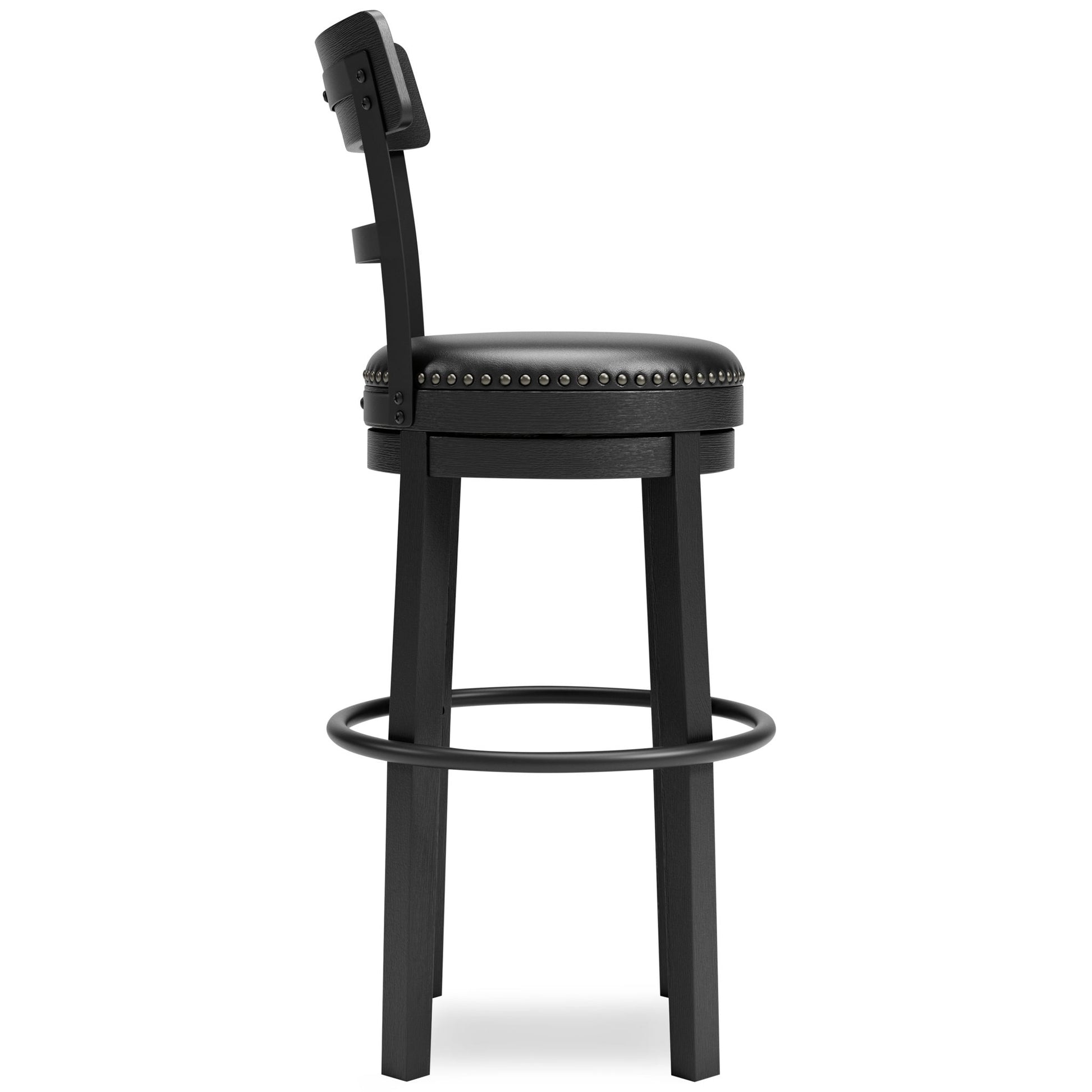 Valebeck - Tall Upholstered Swivel Barstool - Hornell Furniture Outlet