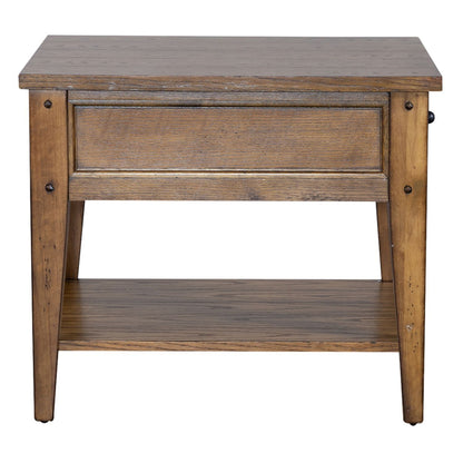 Lake House - End Table - Hornell Furniture Outlet