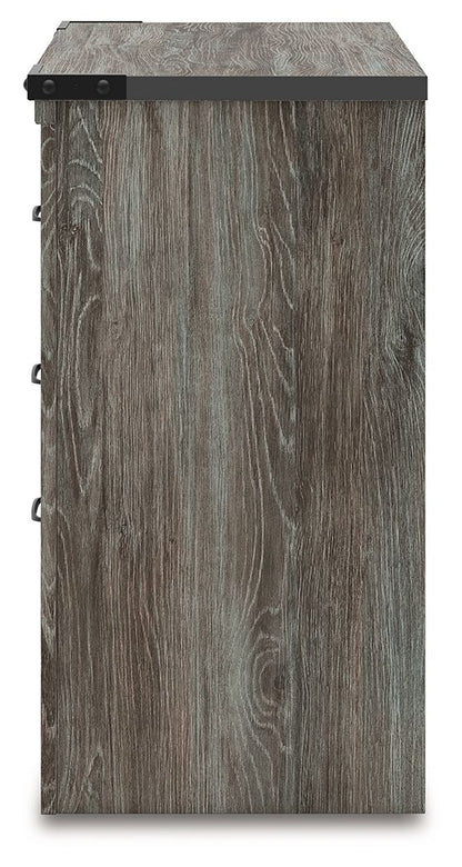 Frandern - Gray - Two Drawer Night Stand - Hornell Furniture Outlet