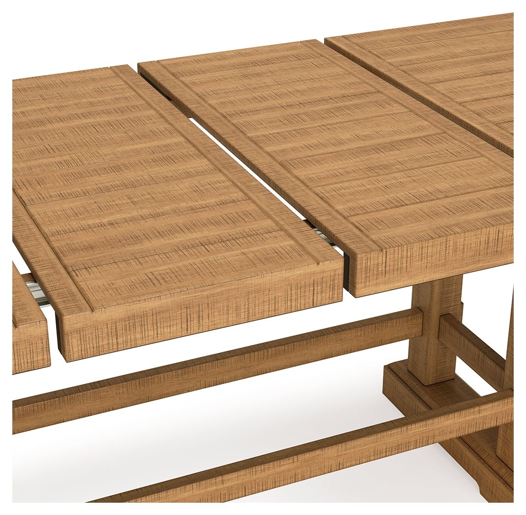 Havonplane - Brown - Rectangular Dining Room Counter Extension Table - Hornell Furniture Outlet
