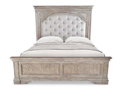 Highland - 5 Piece Bedroom Set - Driftwood - Hornell Furniture Outlet