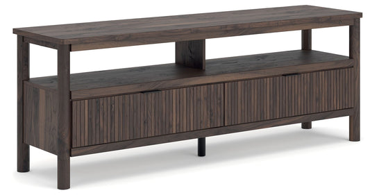 Cadmori - Brown - Extra Large TV Stand - Hornell Furniture Outlet