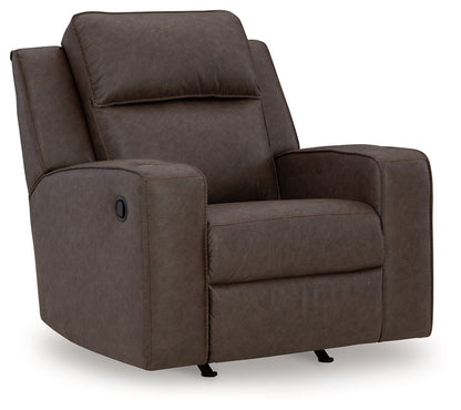 Lavenhorne - Granite - Rocker Recliner - Hornell Furniture Outlet