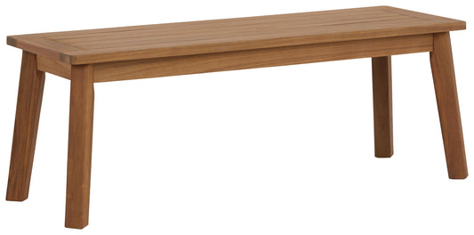 Janiyah - Light Brown - Bench - Hornell Furniture Outlet
