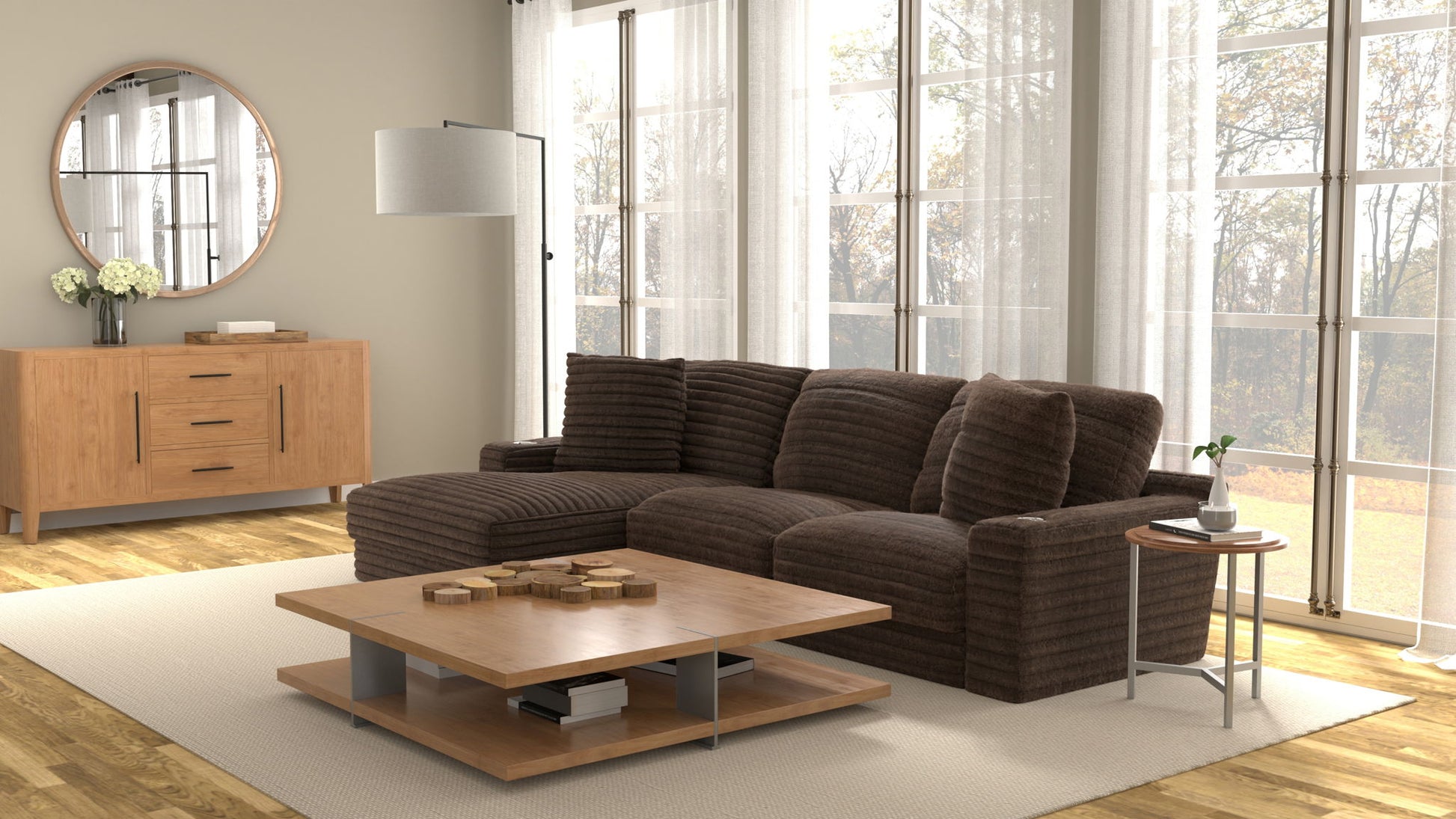 Comfrey - Sectional - Hornell Furniture Outlet