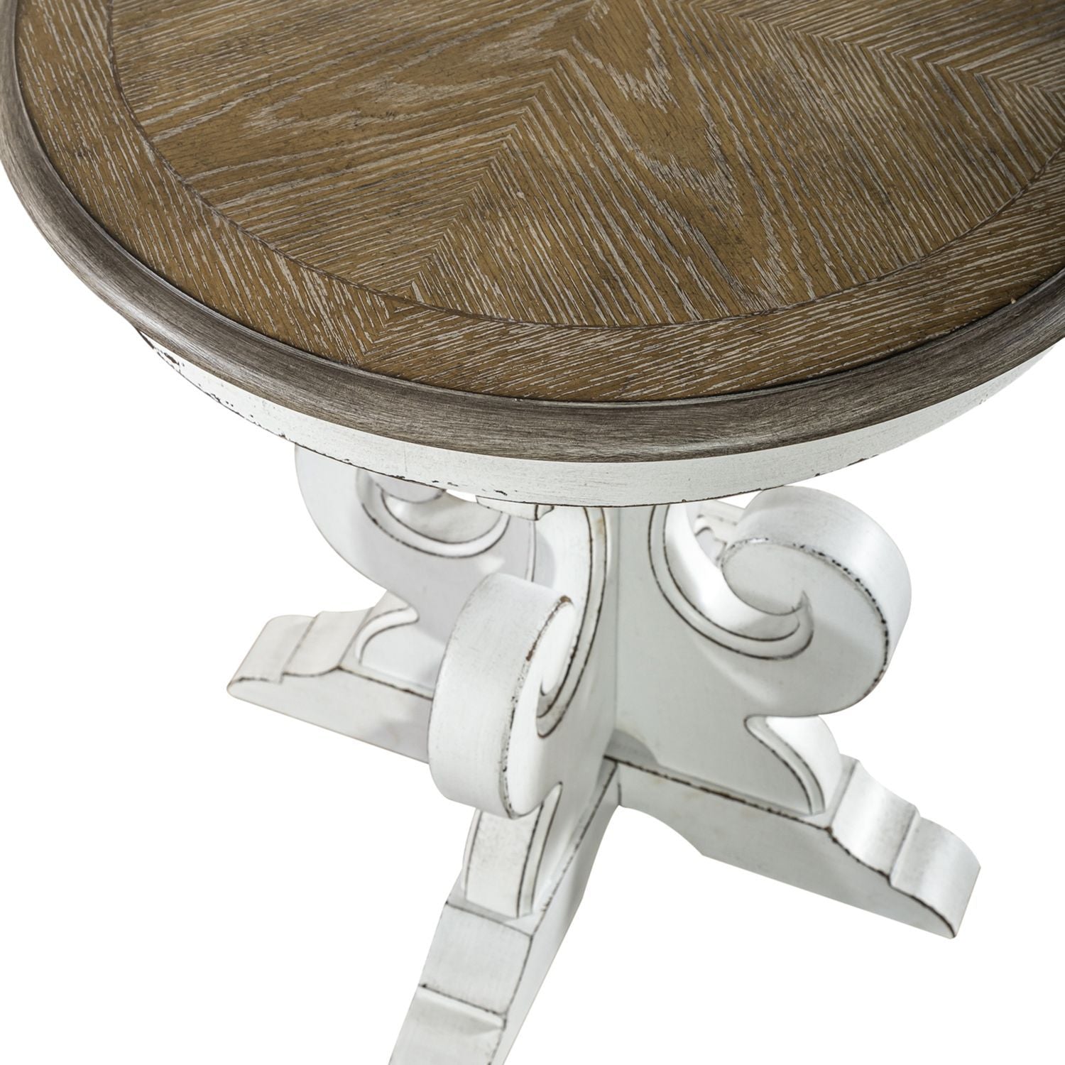Magnolia Manor - Round End Table - Hornell Furniture Outlet
