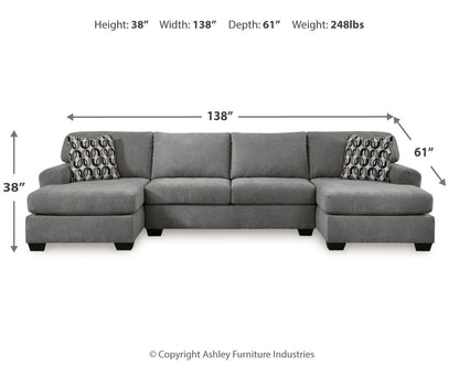 Birkdale Court - Sectional - Hornell Furniture Outlet