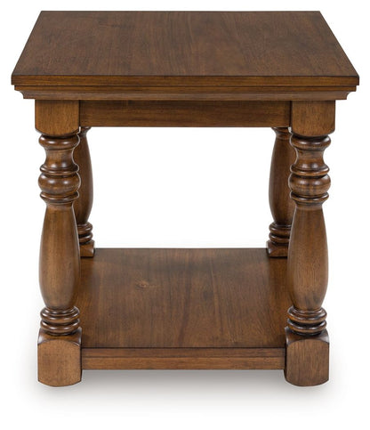 Sturlayne - Brown - Rectangular End Table - Hornell Furniture Outlet