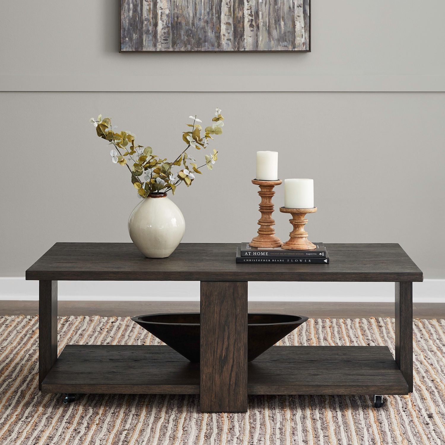 Harrison - Cocktail Table - Brown - Hornell Furniture Outlet