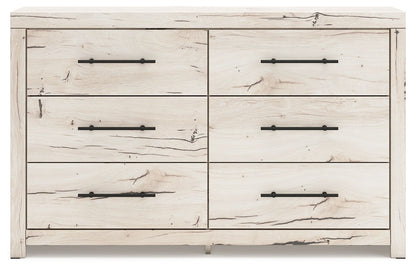 Lawroy - Light Natural - Six Drawer Dresser - Hornell Furniture Outlet