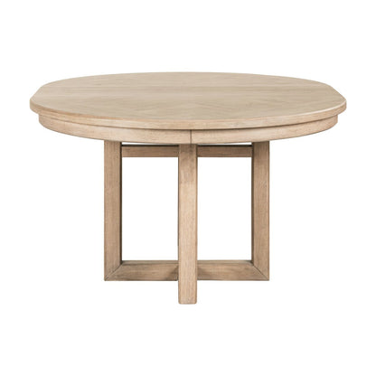 Proximity Place - Pedestal Table - Brown - Hornell Furniture Outlet