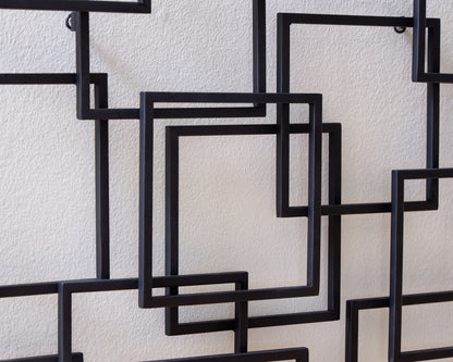 Aadanton - Black - Wall Decor - Hornell Furniture Outlet