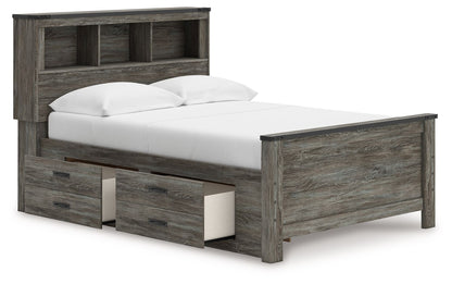 Frandern - Bookcase Panel Bed - Hornell Furniture Outlet