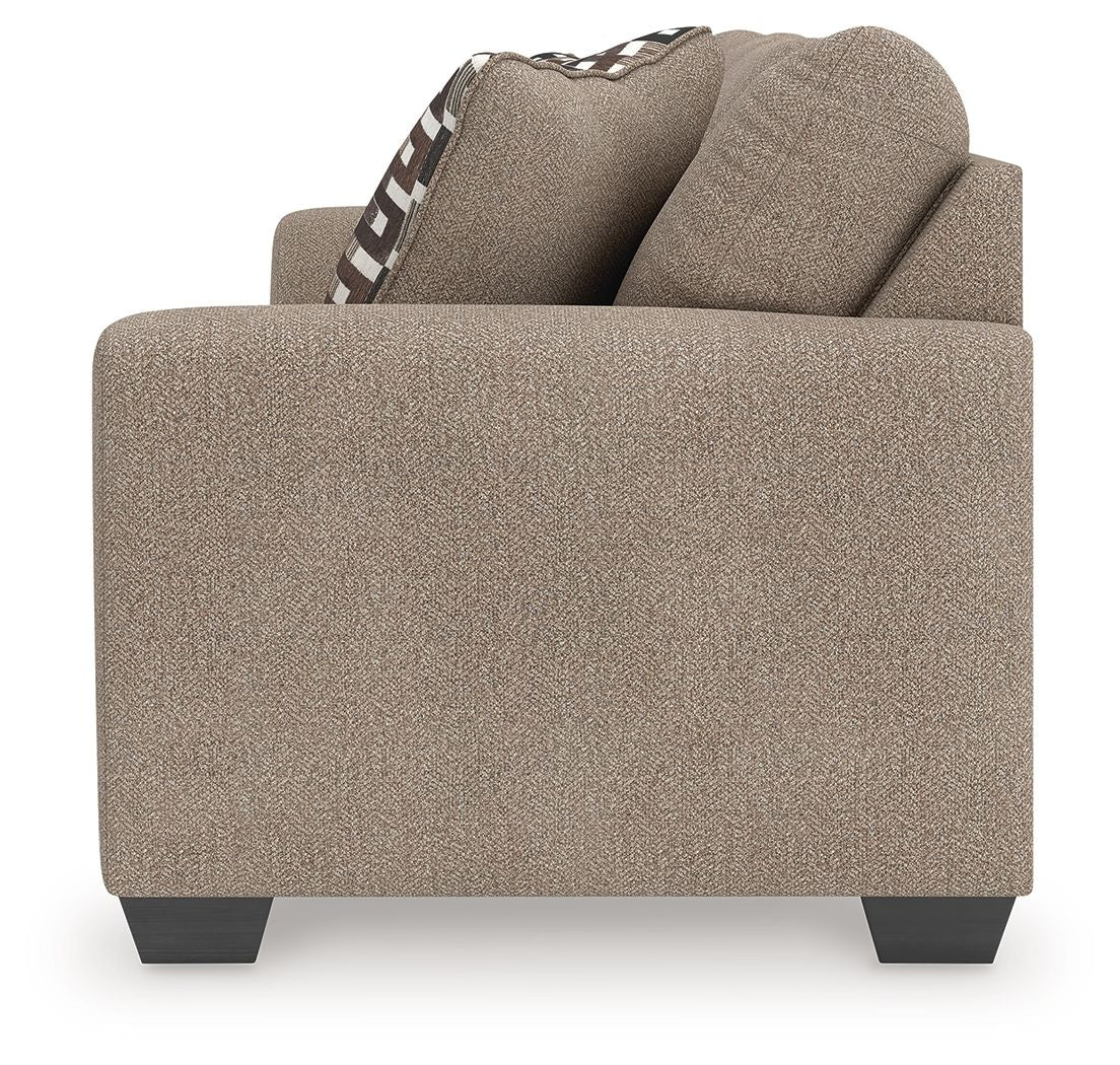 Triston - Peaks - Suede - Sofa - Hornell Furniture Outlet