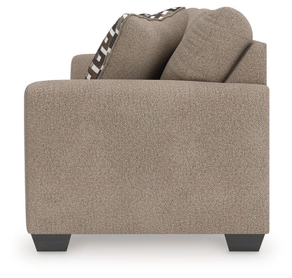 Triston - Peaks - Suede - Sofa - Hornell Furniture Outlet