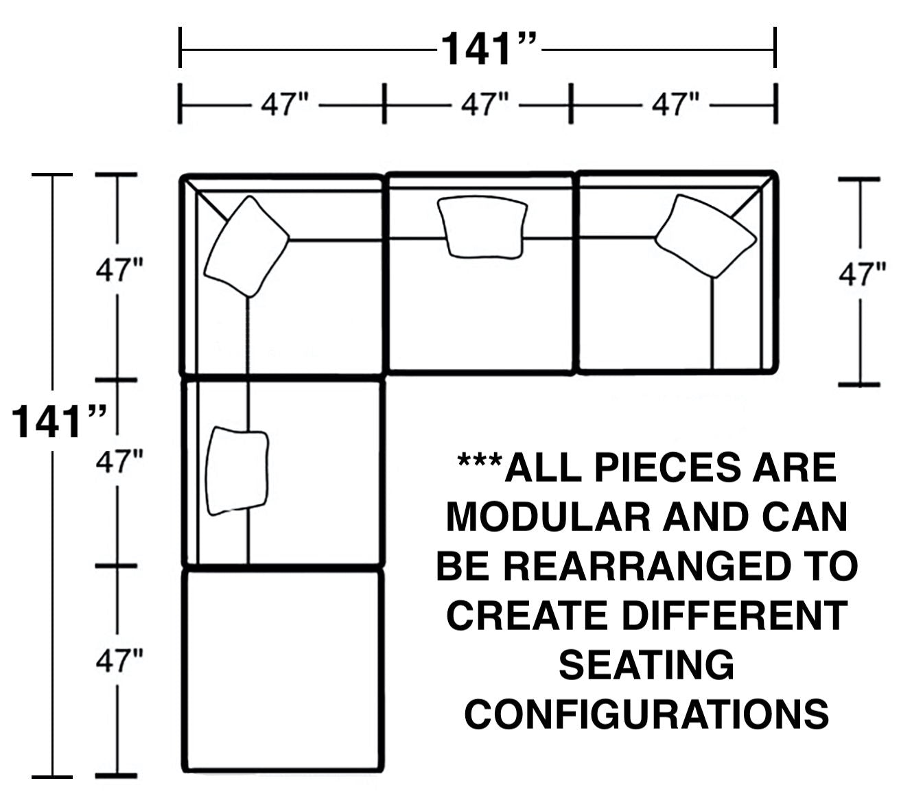 Posh - Modular Sectional - Hornell Furniture Outlet