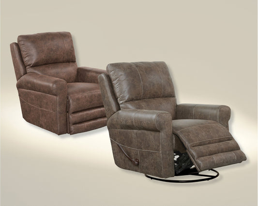 Maddie - Power Swivel Glider Recliner - Hornell Furniture Outlet