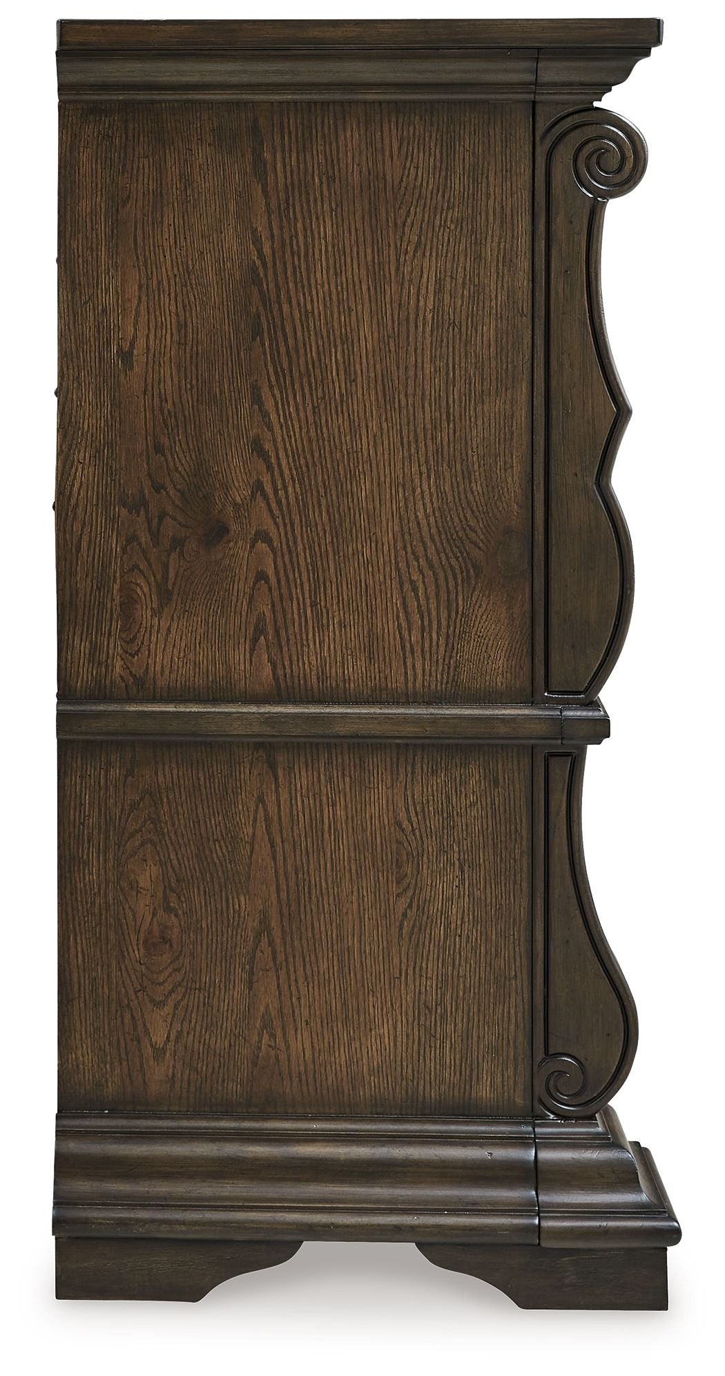 Maylee - Dark Brown - Dresser - Hornell Furniture Outlet