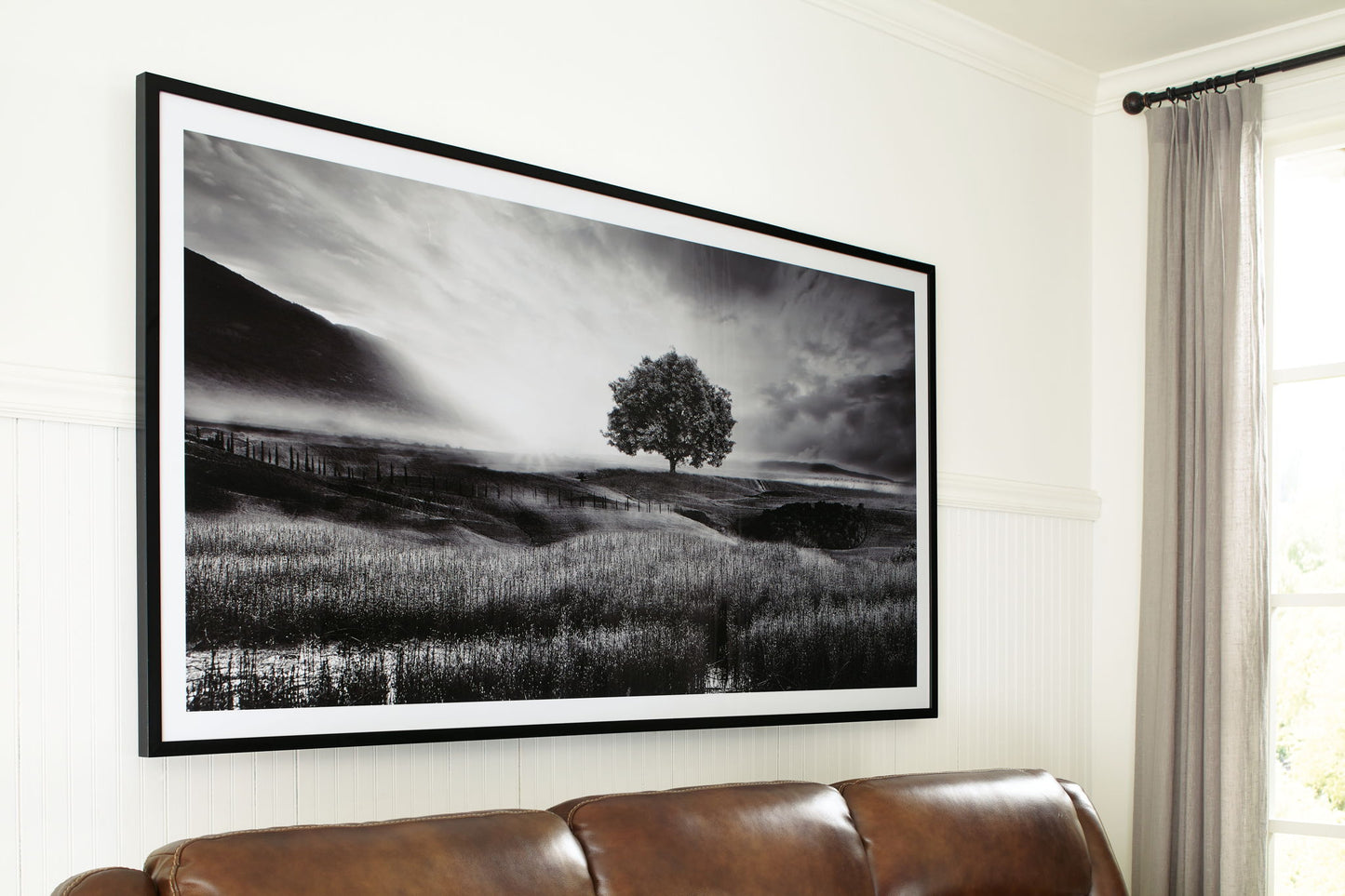 Deborland - Black / White - Wall Art - Hornell Furniture Outlet