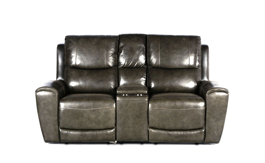 Laurel - Dual Power Console Loveseat - Hornell Furniture Outlet