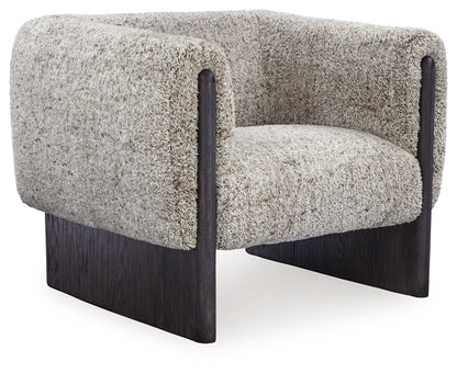 Olethea - Accent Chair - Oatmeal - Hornell Furniture Outlet