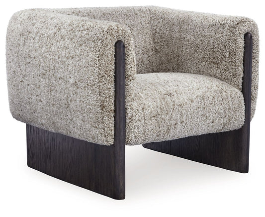 Olethea - Accent Chair - Oatmeal - Hornell Furniture Outlet
