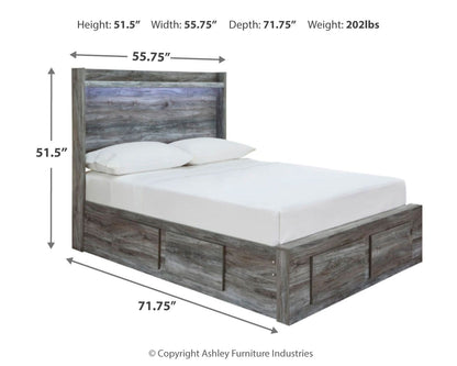 Baystorm - LED Panel Bed - Hornell Furniture Outlet