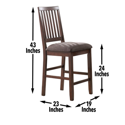 Yorktown - Counter Storage Dining Set - Hornell Furniture Outlet