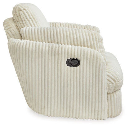 Tie - breaker - Swivel Glider Recliner - Hornell Furniture Outlet