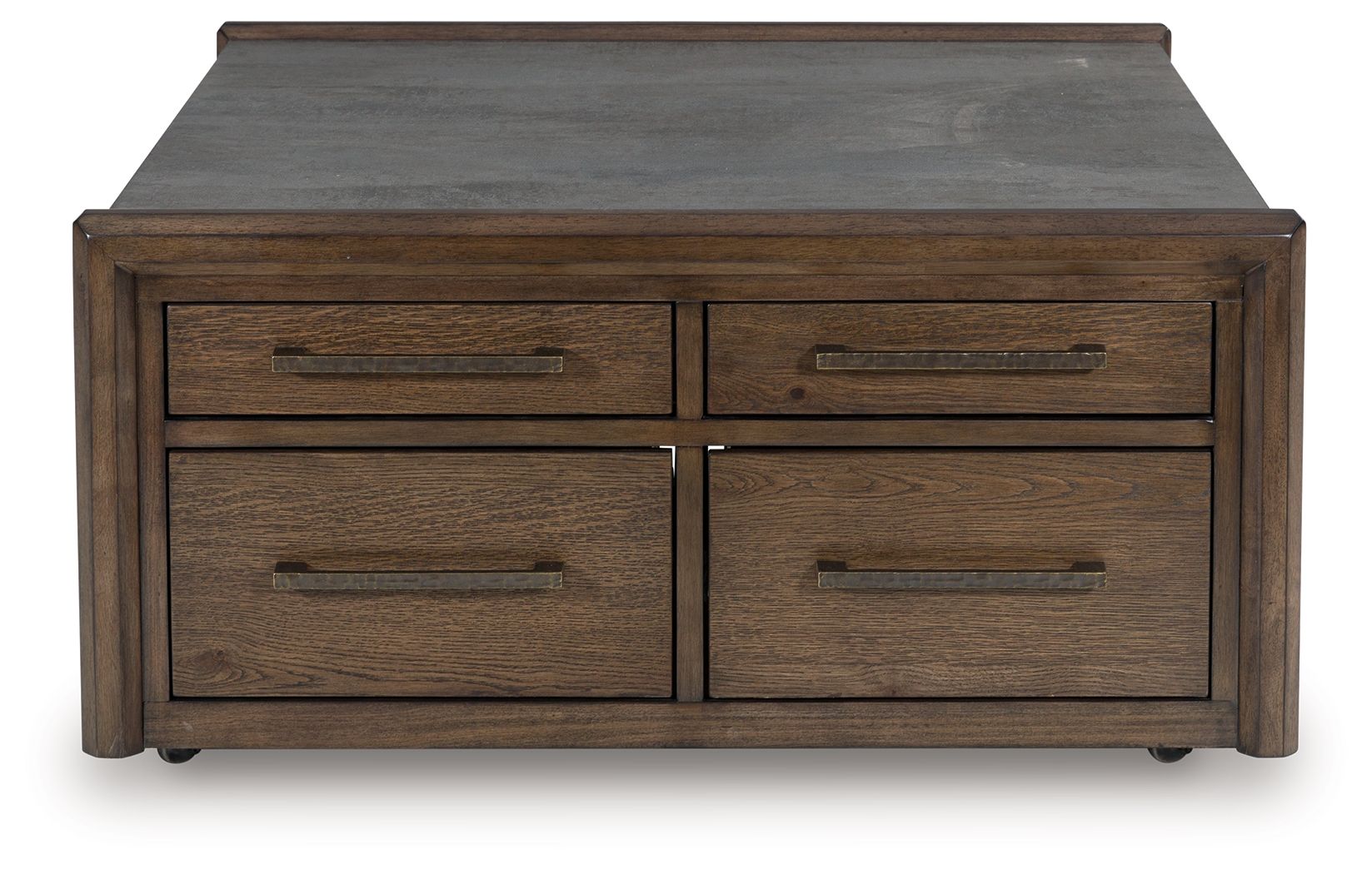 Kallenny - Brown / Gray - Square Cocktail Table - Hornell Furniture Outlet