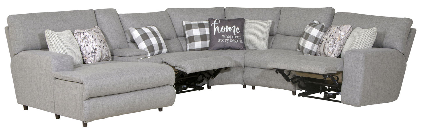 Rockport - Reclining Sectional - Hornell Furniture Outlet