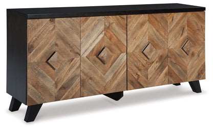 Robin Ridge - Accent Cabinet - Brown / Beige - Hornell Furniture Outlet