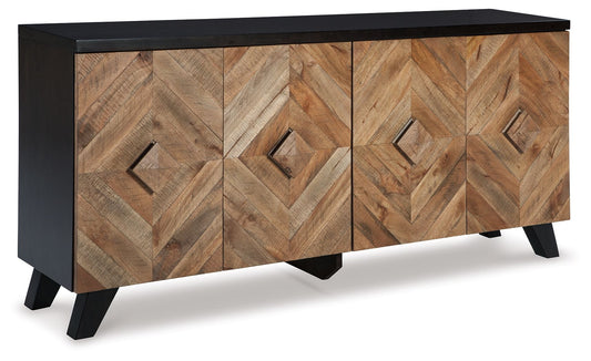 Robin Ridge - Accent Cabinet - Brown / Beige - Hornell Furniture Outlet