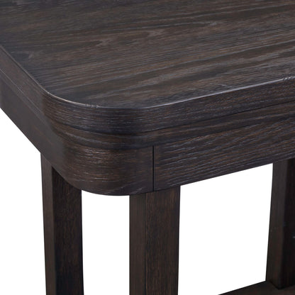 Weston - Chairside Table - Brown - Hornell Furniture Outlet