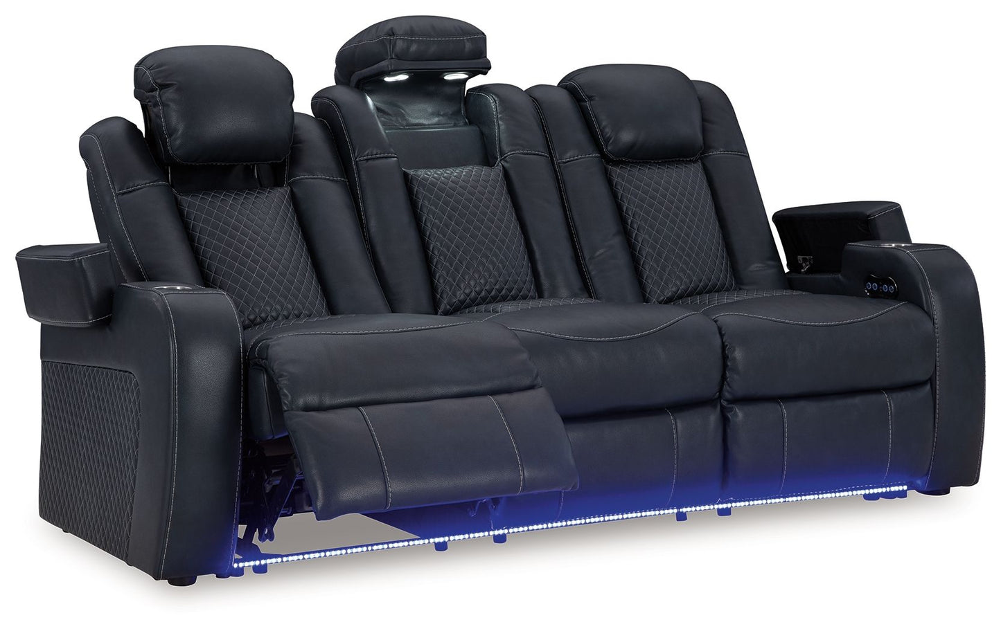 Fyne - dyme - Reclining Living Room Set - Hornell Furniture Outlet