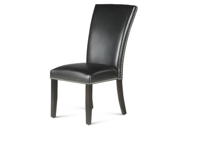 Finley - Side Chair (Set of 2) - Black - Hornell Furniture Outlet