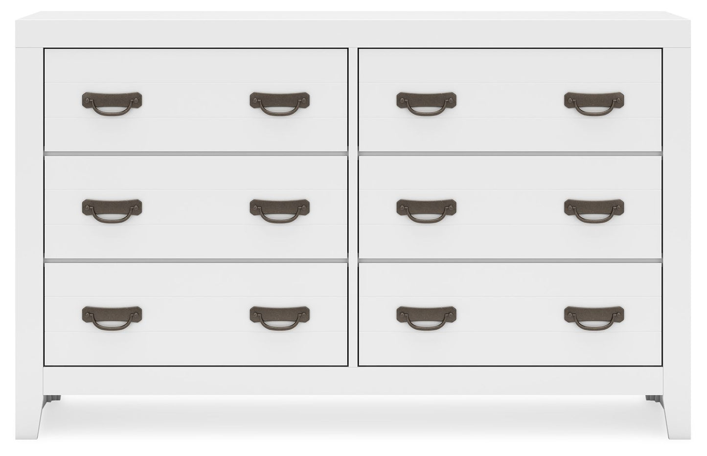 Binterglen - White - Dresser - Hornell Furniture Outlet