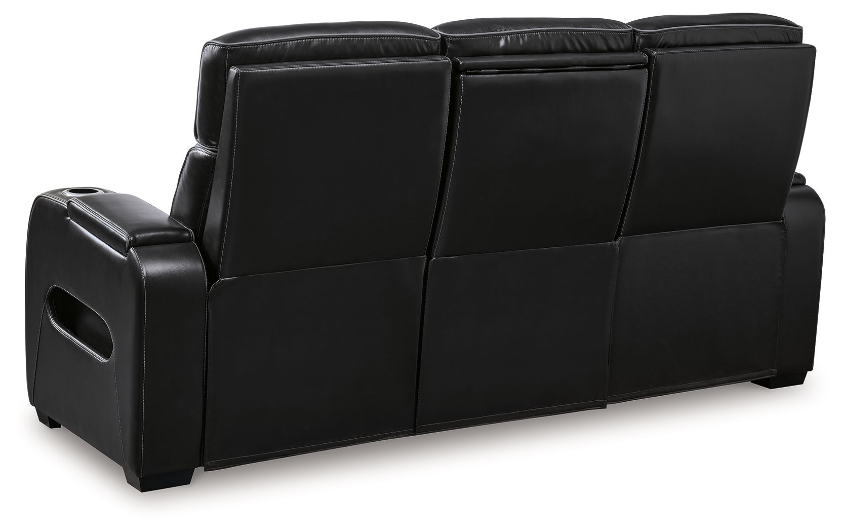 Boyington - Black - 2 Pc. - Power Reclining Sofa And Loveseat - Hornell Furniture Outlet