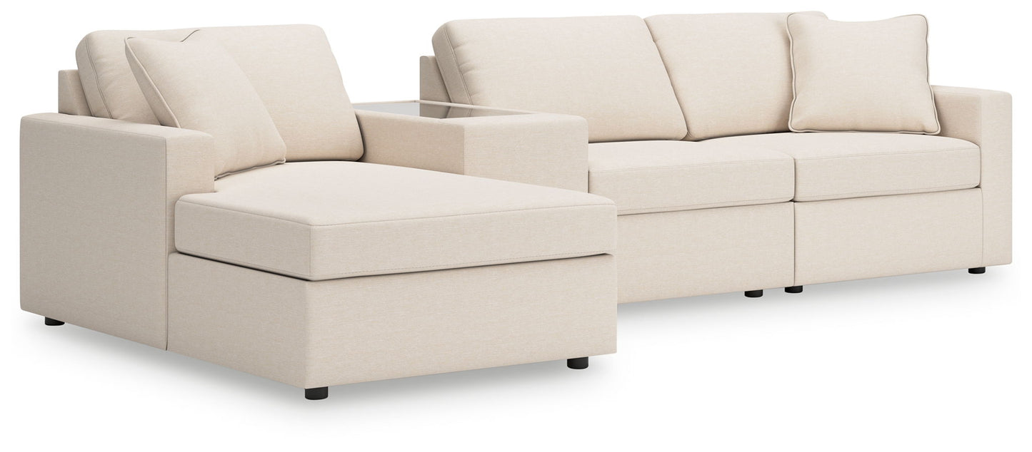 Modmax - Oyster - Sectional - Hornell Furniture Outlet