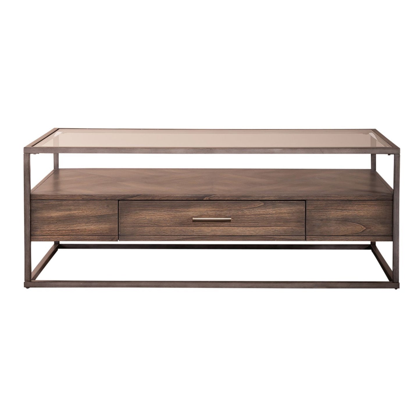 Jamestown - Rectangular Cocktail Table - Tobacco - Hornell Furniture Outlet