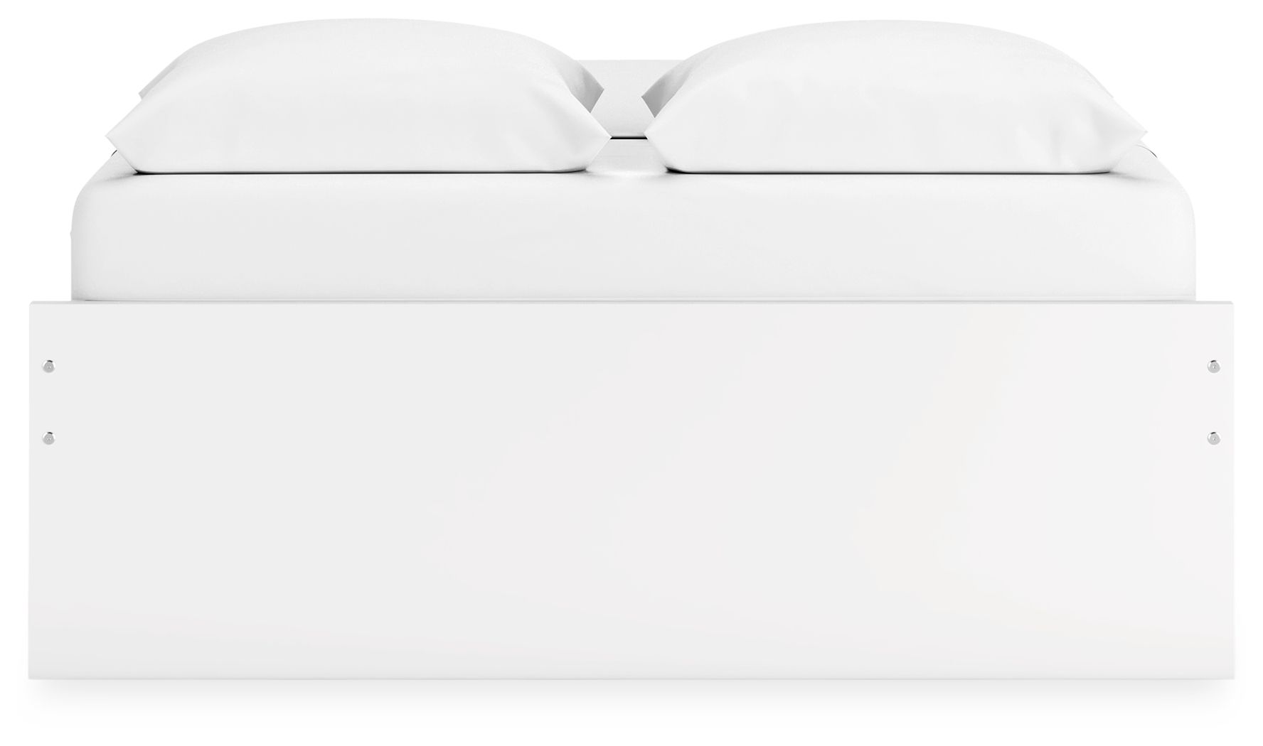 Onita - White - Queen Platform Bed - Hornell Furniture Outlet