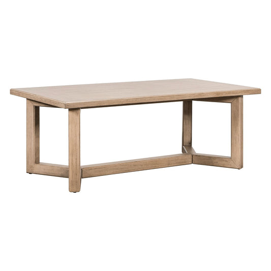 Proximity Place - Rectangular Cocktail Table - Light Brown - Hornell Furniture Outlet