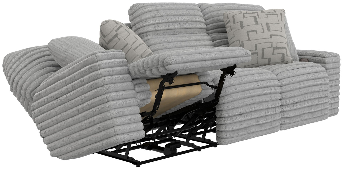 Lynx - Power Reclining Sofa With Zero Gravity - Hornell Furniture Outlet