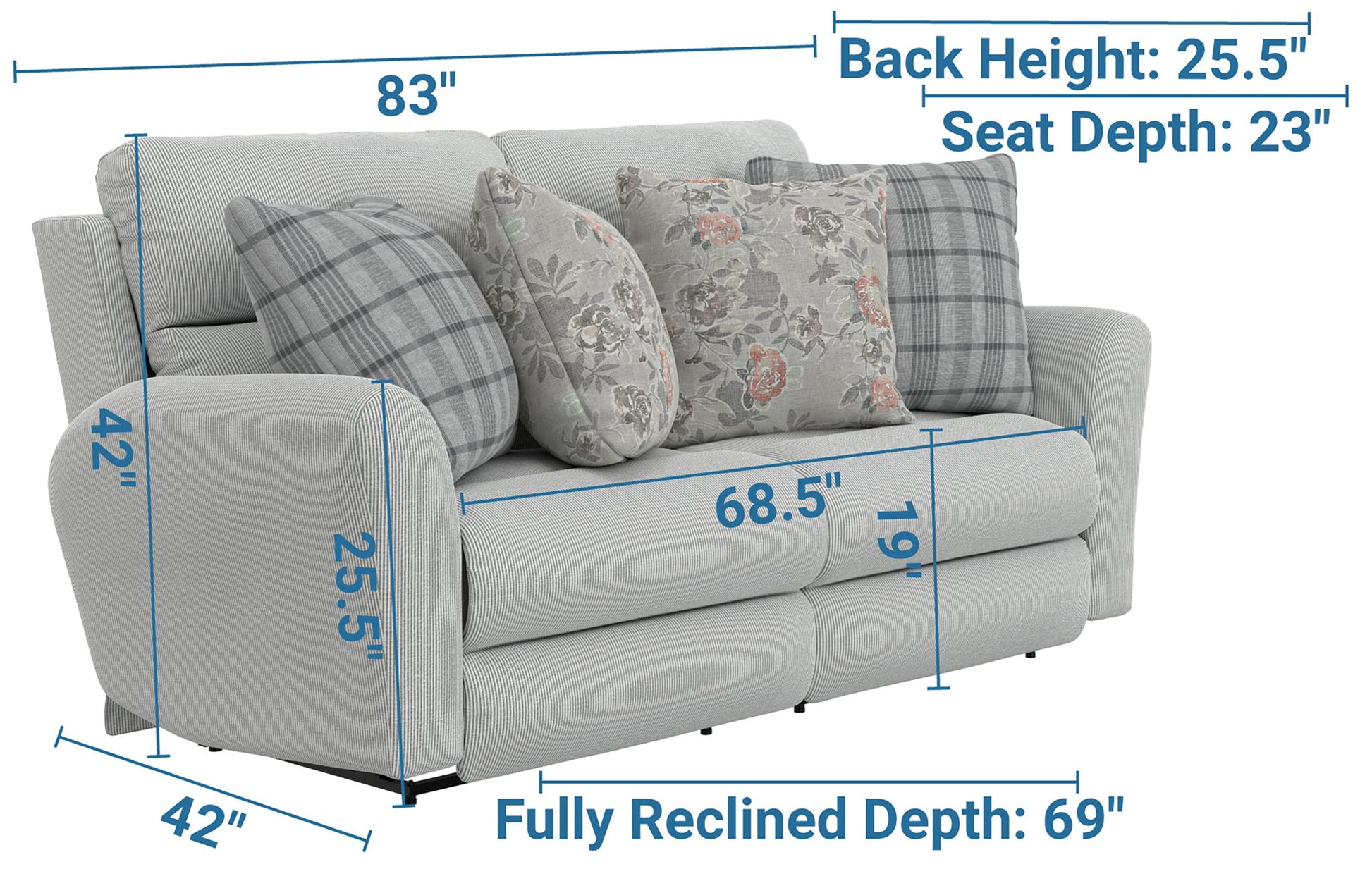 Chappy - Lay Flat Reclining Sofa - Hornell Furniture Outlet