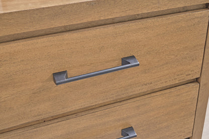 Sherbana - Dresser - Light Brown - Hornell Furniture Outlet