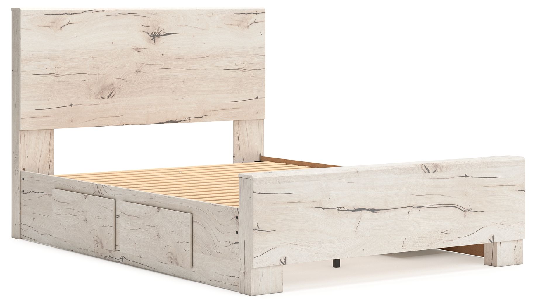 Lawroy - Panel Bed With Storage - Hornell Furniture Outlet
