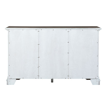 Abbey Park - Buffet - White - Hornell Furniture Outlet