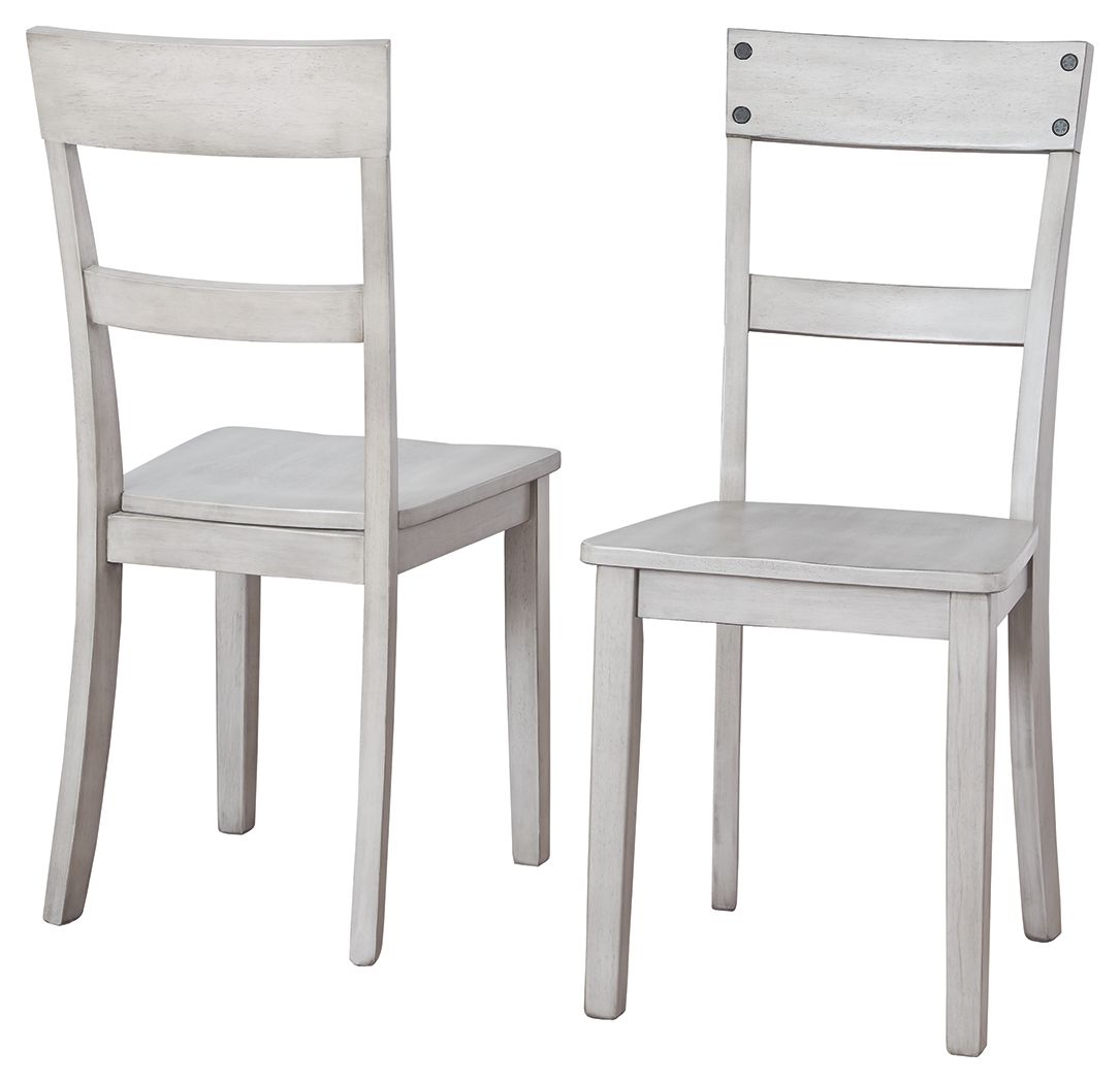 Loratti - Gray - Dining Room Side Chair (Set of 2) - Hornell Furniture Outlet