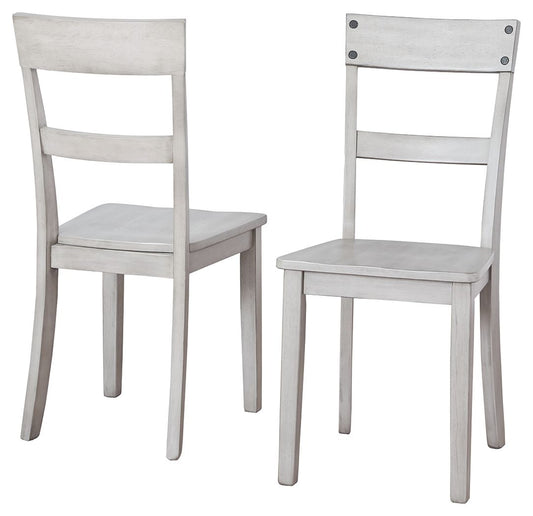 Loratti - Gray - Dining Room Side Chair (Set of 2) - Hornell Furniture Outlet