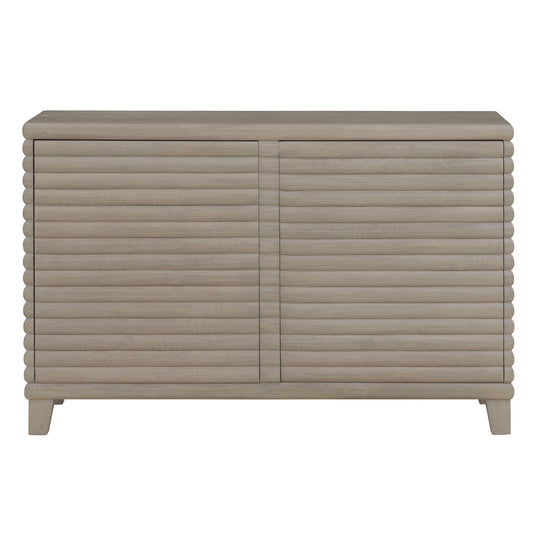 Lily - Server - Gray - Hornell Furniture Outlet